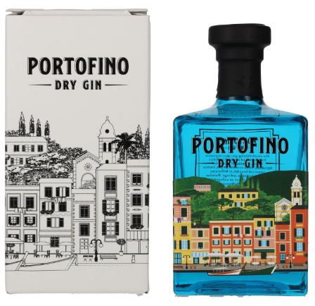 Portofino London Dry Gin 50cl 43° (R) GBX x6