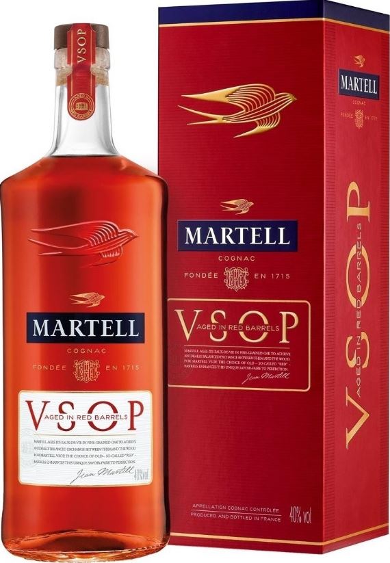 Martell Red Barrel VSOP 100cl 40° (R) GBX x12