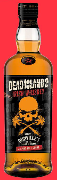 Dead Island 2 Irish Whysky By Dunvile's Distillery 70cl 40° (R) x6