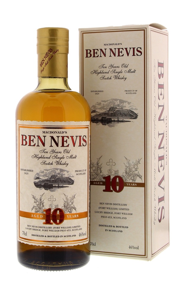 Ben Nevis 10 YO 70cl 46° (R) GBX x12