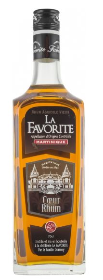 La Favorite Coeur de Rhum 70cl 40° (R) x6