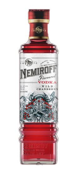 Nemiroff Vodka Wild Cranberry 70cl 40° (NR) x6