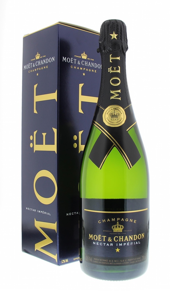 Moët & Chandon Nectar Impérial 75cl 12º (R) GBX x6