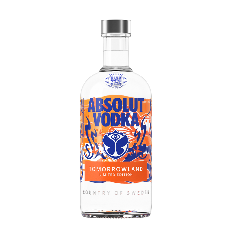Absolut Tomorrowland Limited Edition 2023 70cl 40° (NR) x6