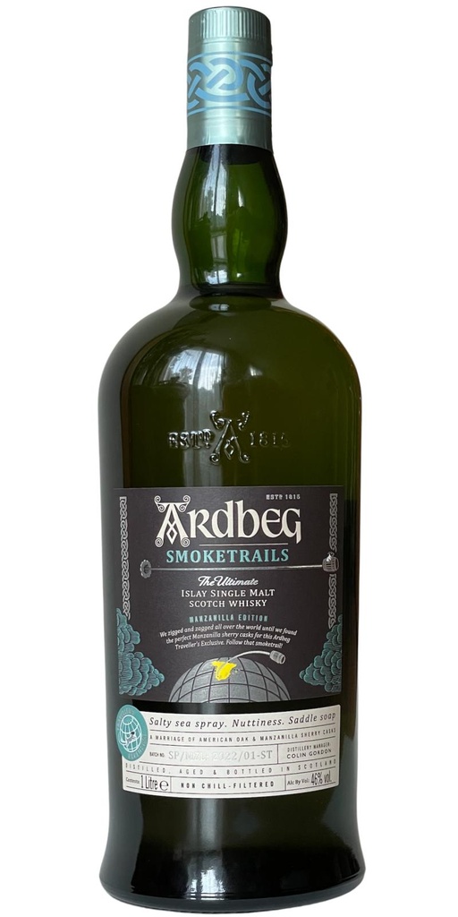 Ardbeg Smoketrails 100cl 46° (R) GBX x6