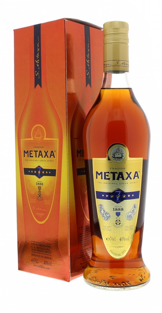 Metaxa 7* 70cl 40° (R) GBX x6