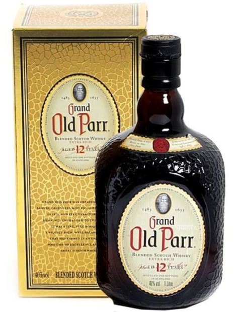 Old Parr 12 Years (Travel Retail label) 100cl 40° (R) GBX x12