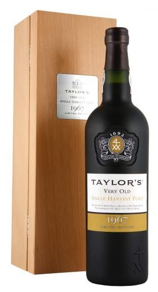 Taylor's Single Harvest Colheita 1967 75cl 20° + wooden GBX (R) GBX x6