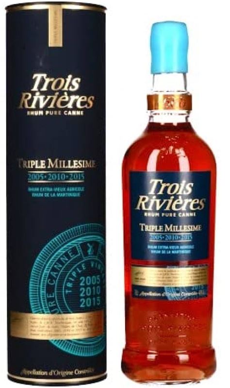 Trois Rivières Triple Millésime 2005-2010-2015 70cl 42° (NR) GBX x6