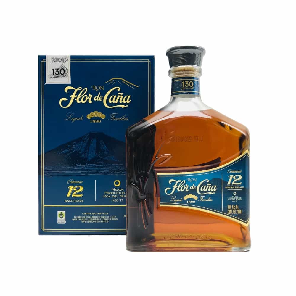 Flor de Caña Centenario 12 YO 70cl 40° (R) x6