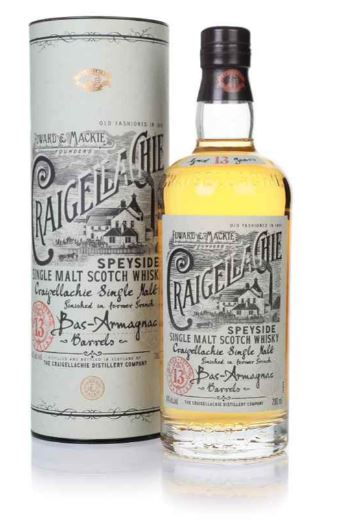 Craigellachie 13 YO Armagnac Cask Finish 70cl 46° (R) GBX x6