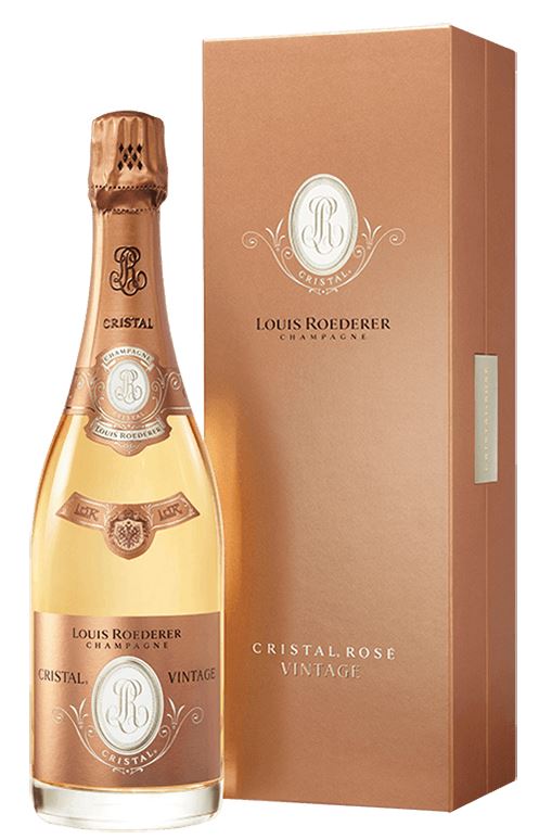 Roederer Cristal Rosé 2014 75cl (R) GBX x3