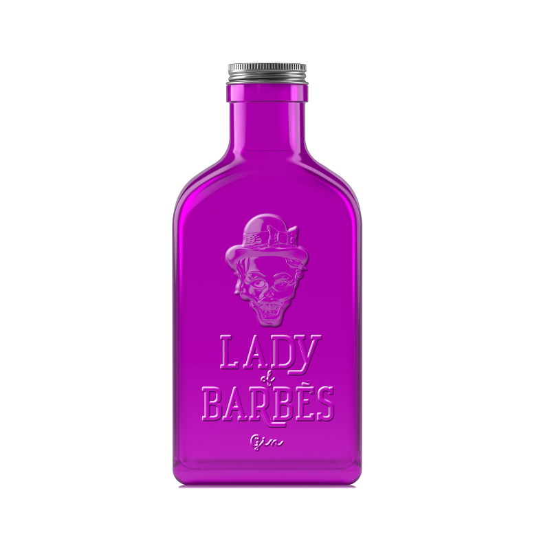 Lady of Barbes Gin 50cl 45° (R) x6