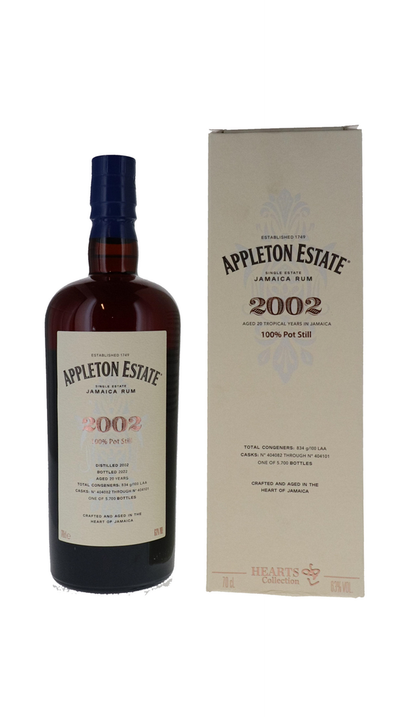 Appleton Estate Heart Collections 1993 70cl 63° (NR) GBX x6