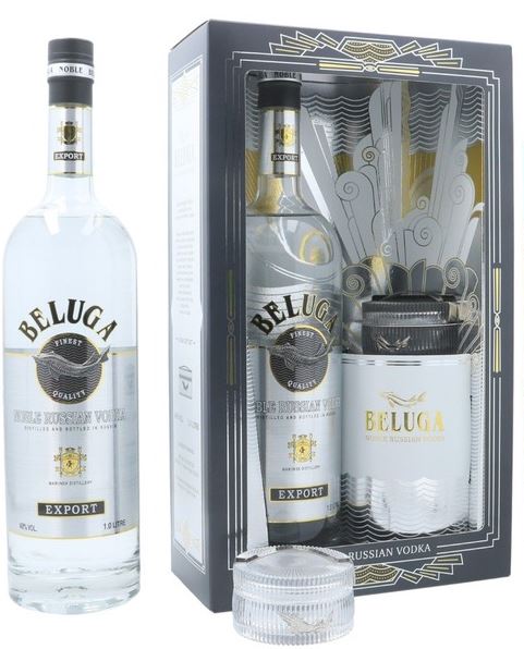 Beluga + Caviar Dish 100cl 40° (R) GBX x6