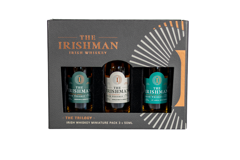 Irishman Trilogy Pack 3 x 5cl 15cl 42° (NR) GBX x10