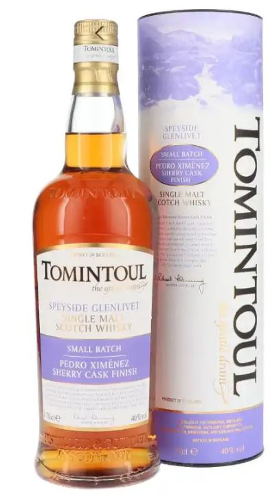 Tomintoul PX Sherry Cask 70cl 40° (R) GBX x6