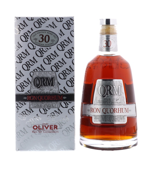 Quorhum 30 Aniversario Old Vintage Rums Sistema Solera 70cl 40° (NR) GBX x6