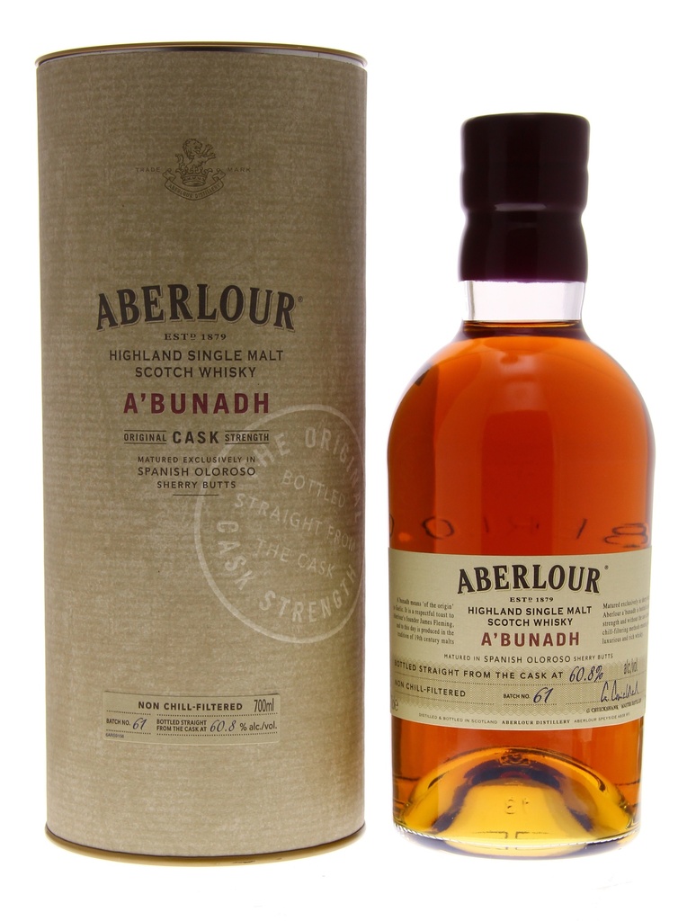 Aberlour Bunadh 70cl 61° (R) GBX x6