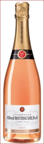 Alfred Rothschild Rosé Excellence 75cl *** CRD (R) x6