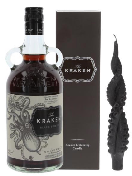 Kraken Black Spiced Candle box 100cl 40° (R) GBX x6