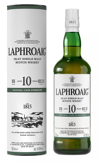 Laphroaig 10 YO Cask Strength Batch 16 70cl 58.5° (R) GBX x6