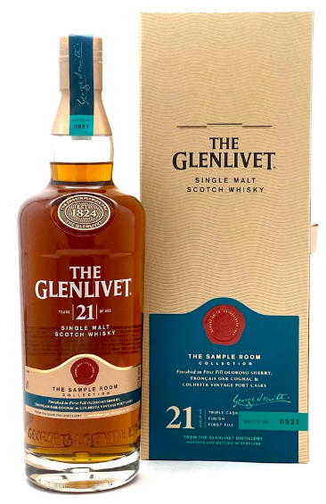 Glenlivet 21 Years 70cl 43° (R) GBX x3