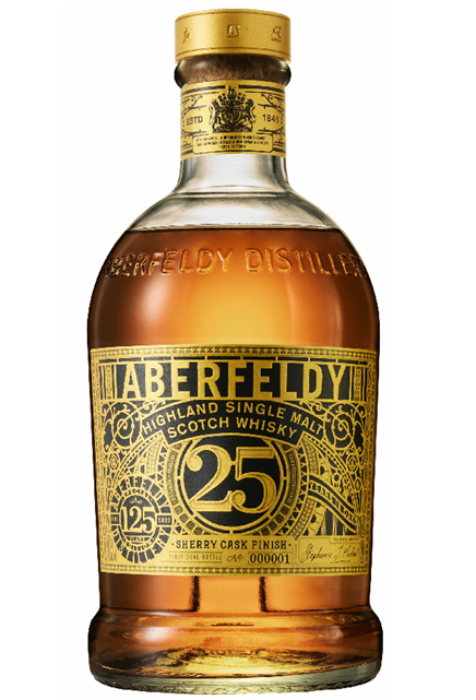 Aberfeldy 25 YO 125th Anniversary Edition 70cl 46° (R) GBX x4