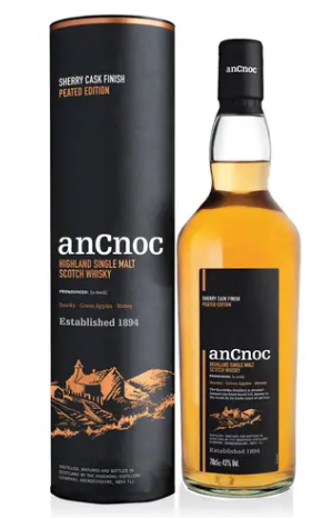 An Cnoc Sherry Cask Peated 70cl 43° (R) GBX x6