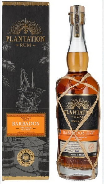 Plantation Rum Barbados Very Special Port Cask Finish 70cl 44.9° (R) GBX x6