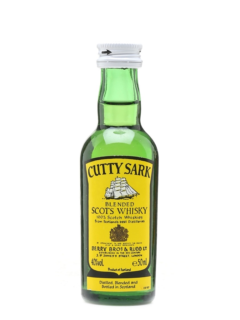 Cutty Sark 5cl 40º PET x120