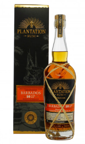 Plantation 10 YO Barbados 70cl 50.9° (R) GBX x6