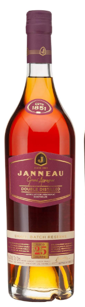 Janneau 25 YO 70cl 40° (R) x6
