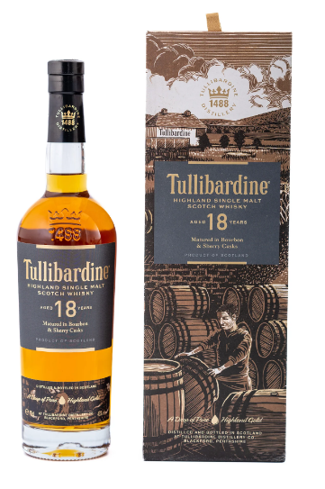 Tullibardine 18 YO 70cl 43° (R) GBX x6