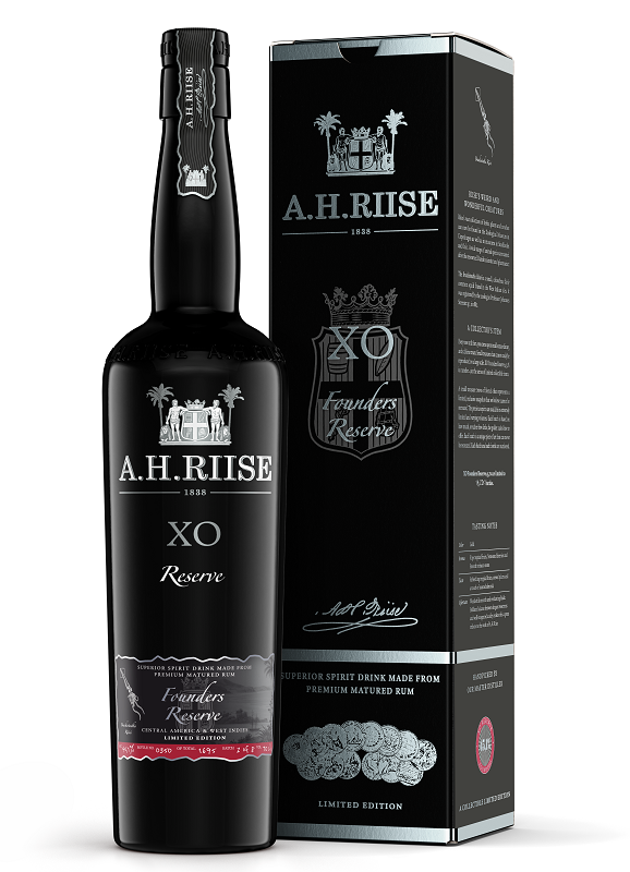A.H. Riise X.O. Founders Reserve Collector's Edition 70cl 45.1° (NR) GBX x6