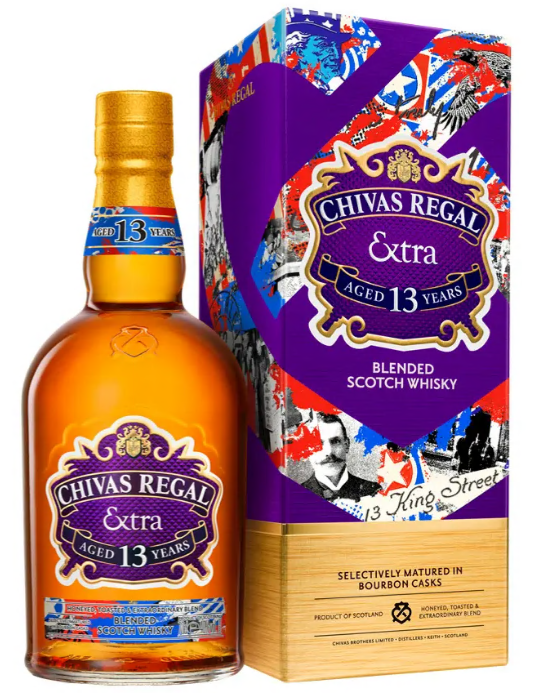 Chivas 13 YO Extra American Bourbon Finish 70cl 40° (R) GBX x6