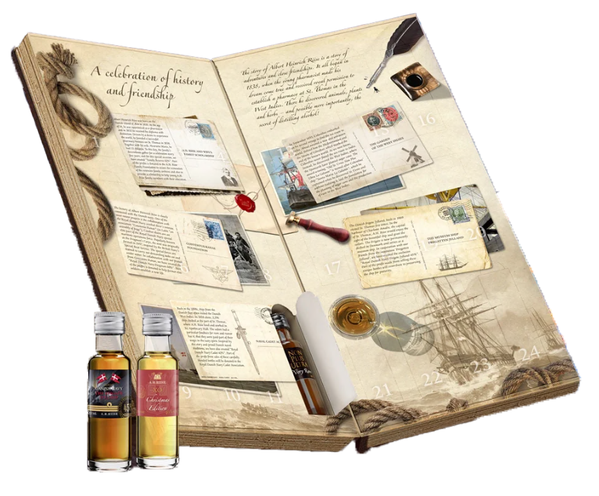A.H. Riise 24 Experiences Calendar 2cl 43.92° (R) GBX x10
