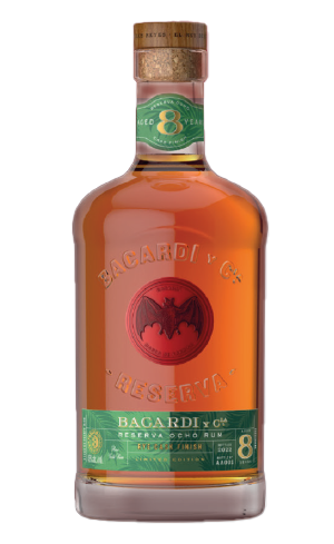 Bacardi Reserva Ocho Rye Cask 70cl 45° (NR) x6