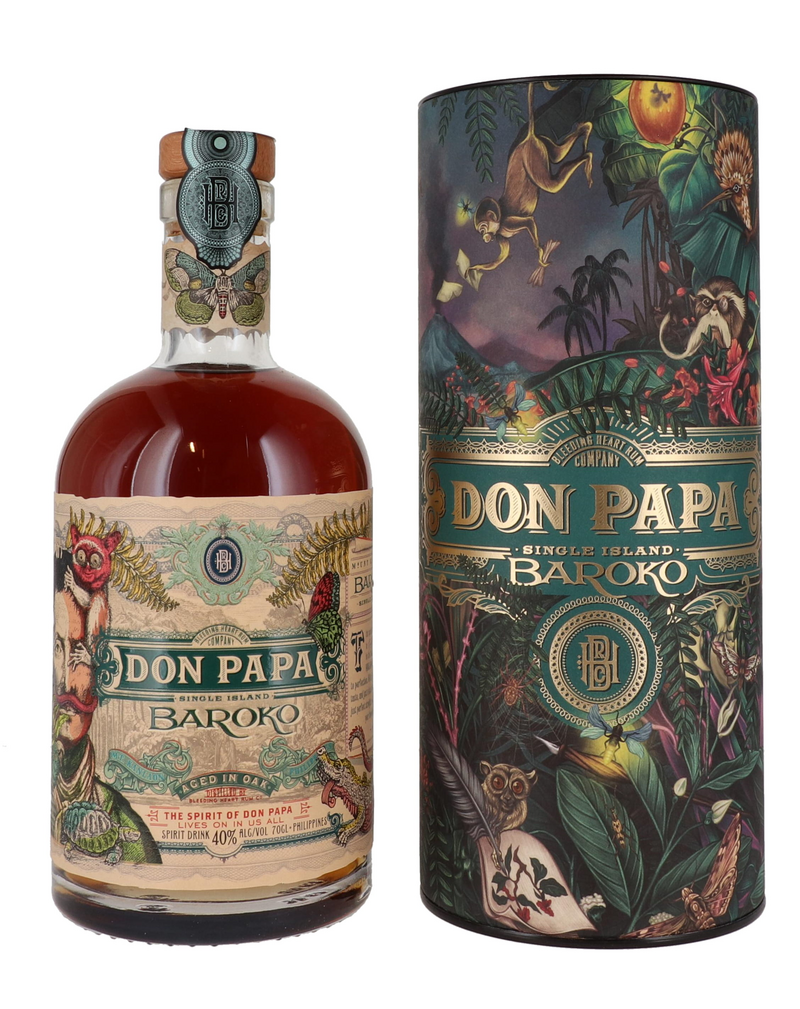 Don Papa Baroko Limited Edition Canister 70cl 40° (NR) GBX x6