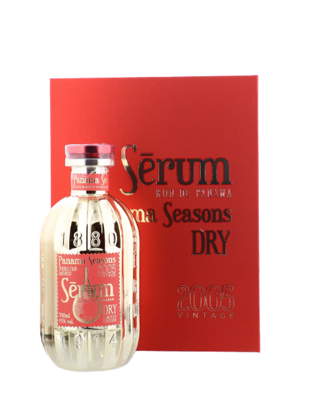 Serum ron de Panama Seasons 2005 Dry 70cl 45° (NR) GBX x6
