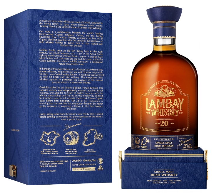 Lambay 20 YO Single Malt 70cl 43° (R) GBX x6