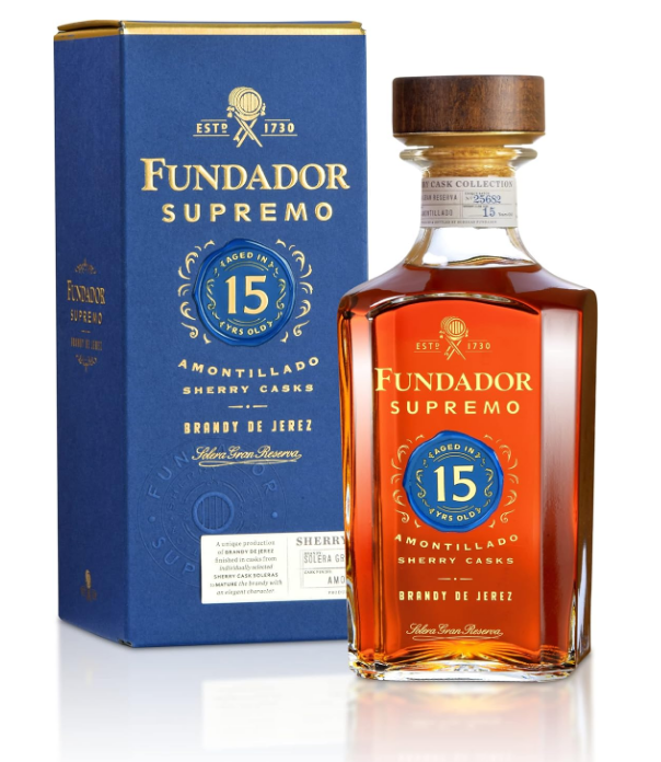 Fundador Supremo 15 YO Sherry Cask 70cl 40° (R) GBX x6