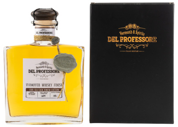 Vermouth Del Professore Whisky Finish 75cl 18° (NR) GBX x1