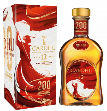 Cardhu 12 YO 200 Anniversary Wine Cask Edition 70cl 40° (R) GBX x6