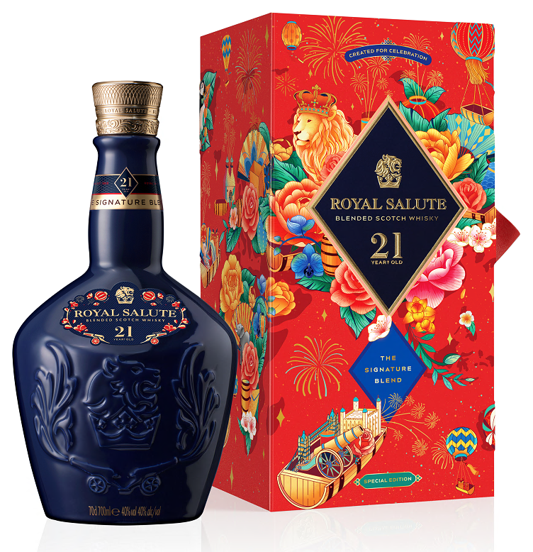 Chivas Regal Royal Salute 21 YO Edition Lunar New 70cl 40° (R) GBX x6