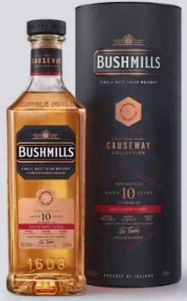 Bushmills 10 Years Sauterne 70cl 56,8° (R) GBX x6