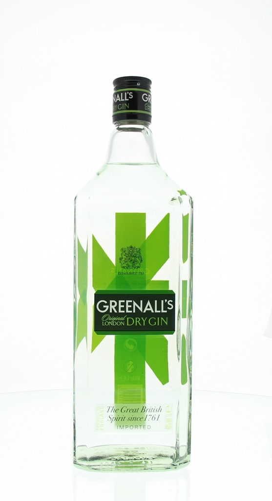 Greenall's London Dry Gin 100cl 40° (R) x6