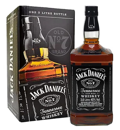 Jack Daniel's Old N°7 3L 40° (R) GBX x1