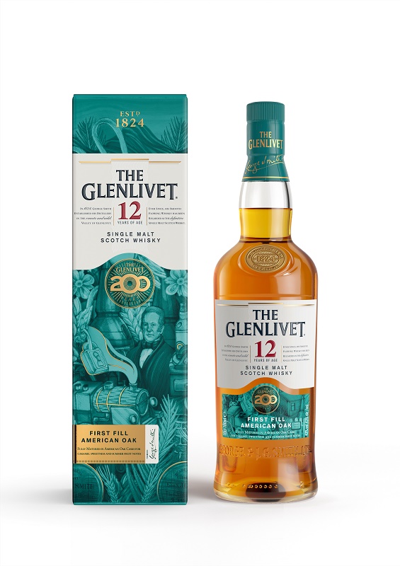 Glenlivet 12 YO 200 Anniversary Limited Edition 70cl 43° (R) GBX x6