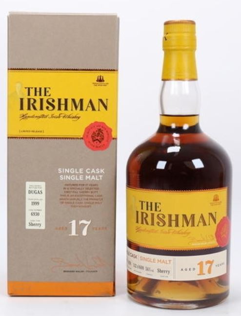 Irishman 17 Years 70cl 56° (R) GBX x6